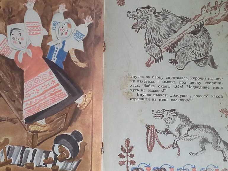 У страха глаза велики сказка русская народная с пересказом