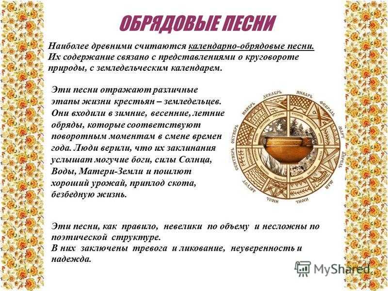 Календарно-обрядовый фольклор в литературе для 6 класса: смысл, значение и особенности
