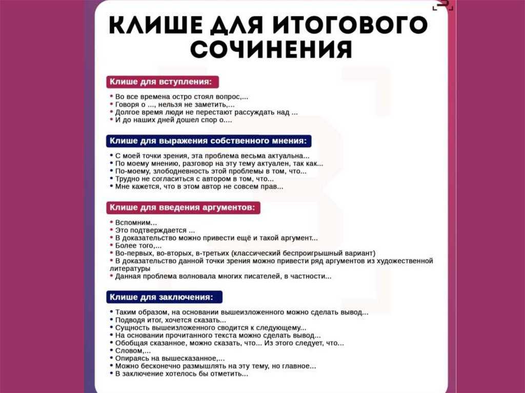 Проблема изменений в русском языке, проблема засорения языка – школьные сочинения