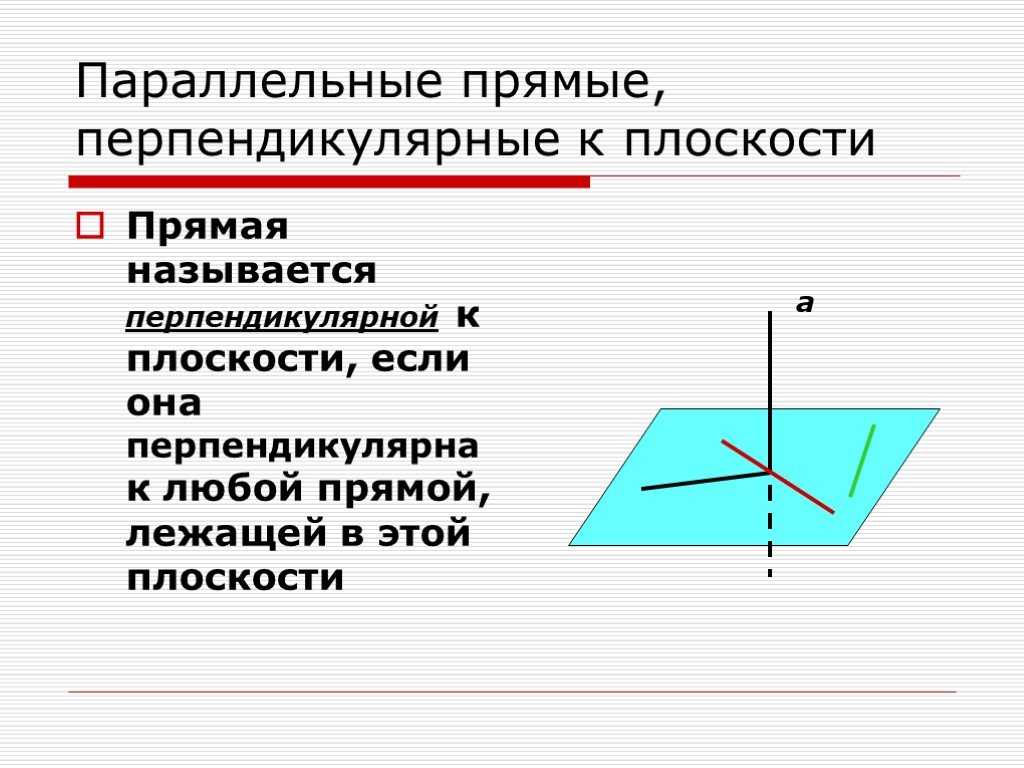 Перпендикулярные прямые - основные свойства, признаки и правила построения