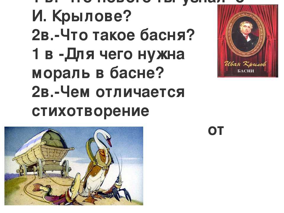 Анализ басни «квартет» ивана крылова: история создания, мораль, краткое содержание и прототипы героев