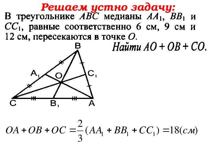 Средняя линия треугольника. определение