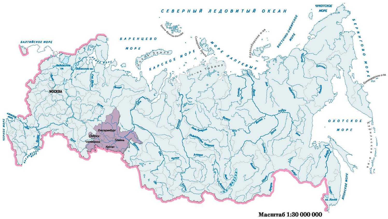 ▷ моря россии | какие моря омывают россию ◁
