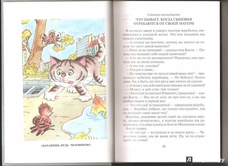 «баранкин, будь человеком!» читательский дневник
