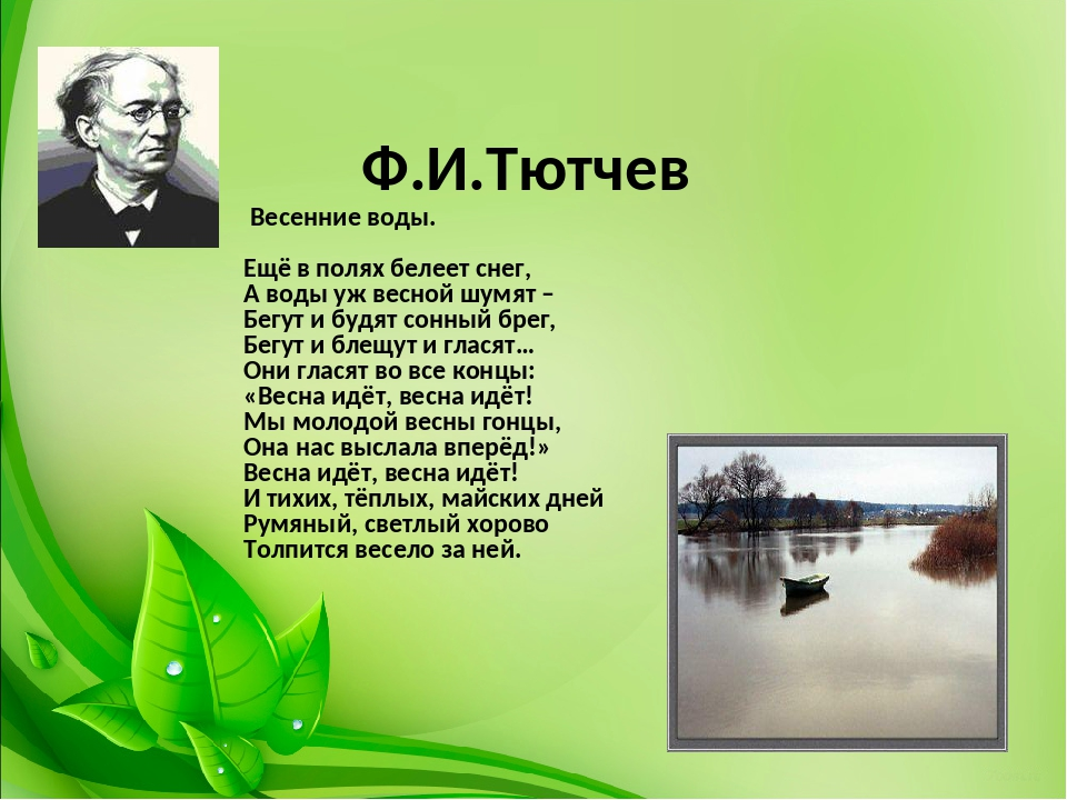 Анализ стихотворения «ещё земли печален вид» (ф.и. тютчев) - литературный портал