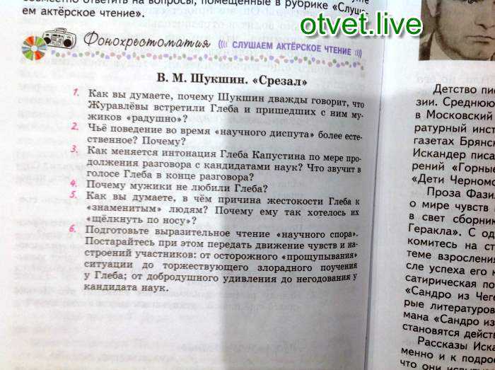Анализ произведения Шукшин Срезал история создания направление жанр суть главные герои и характеристики тема проблематика основная мысль чему учит