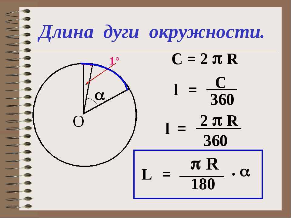 Длина  окружности через диаметр: как рассчитать, формула вычисления, примеры