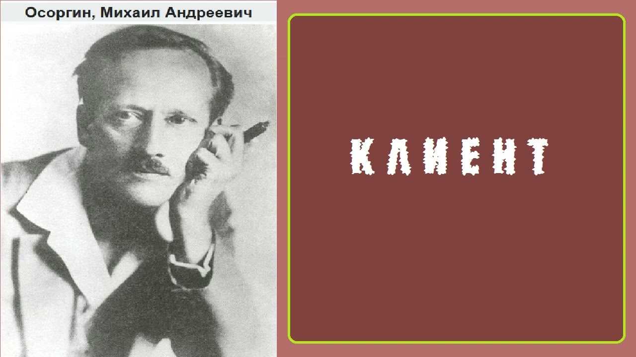 Осоргин пенсне: кто являются главными героями и какая тема и идея рассказа?
