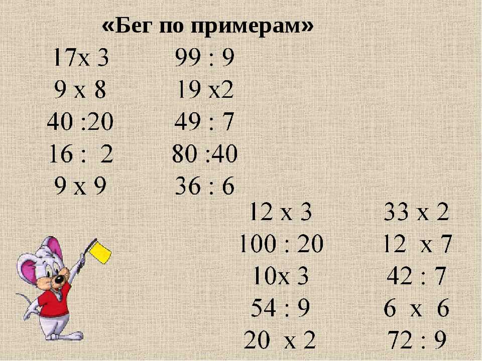 Презентация на тему "обучение табличному умножению и делению" по математике для 1 класса