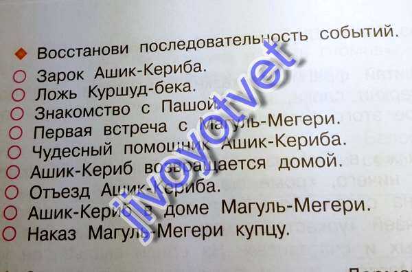Гдз ответ литературное чтение климанова, горецкий, голованова 4 класс 1 часть страница 71