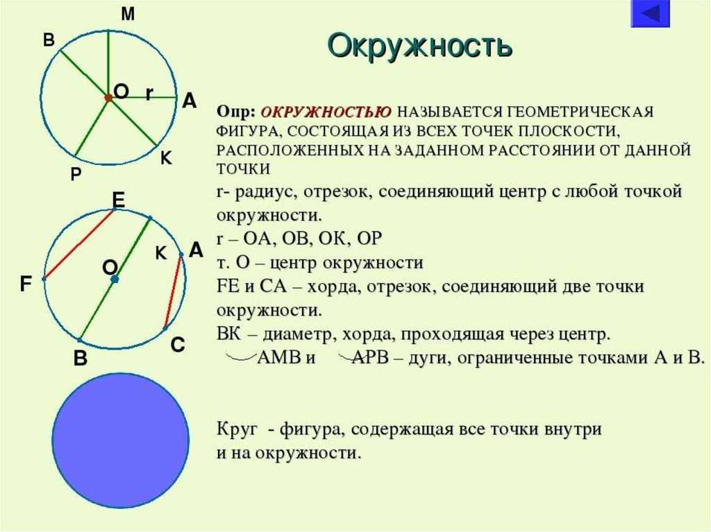 Вписанная окружность Описанная окружность Построение вписанной и описанной окружности
