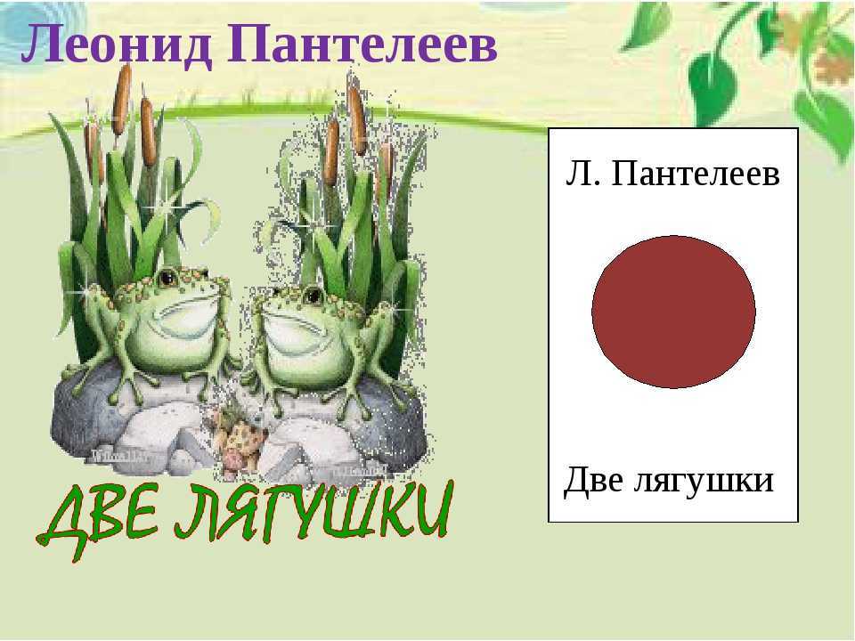Пантелеев «две лягушки»
