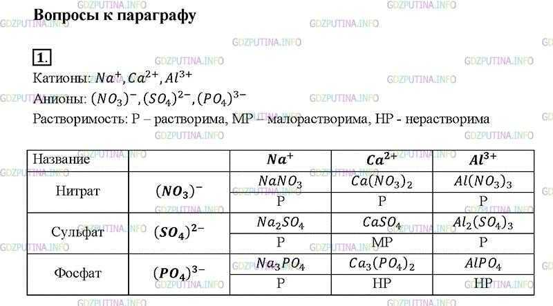 Гдз по химии за 8 класс (габриелян) §1 - страница 2
