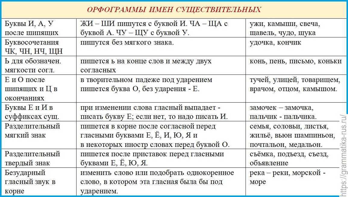 Имя существительное