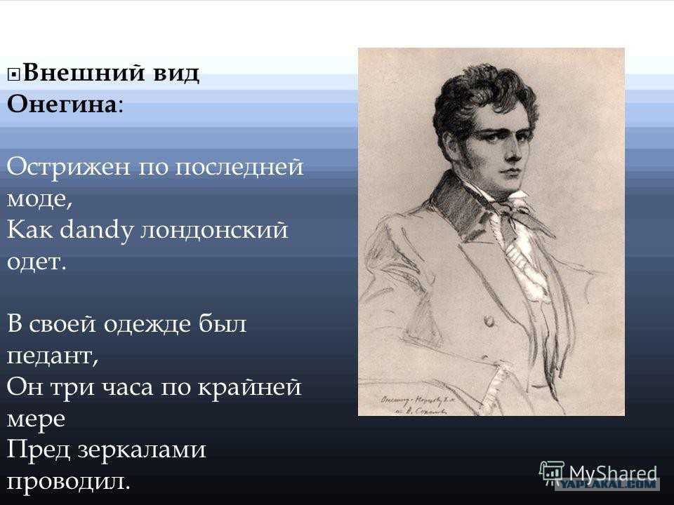 Сравнительная характеристика евгения онегина и владимира ленского