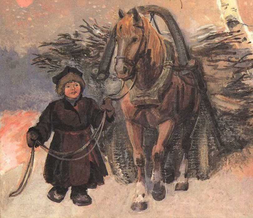 Николай некрасов - мужичок с ноготок: читать стих, текст стихотворения полностью - классика на рустих