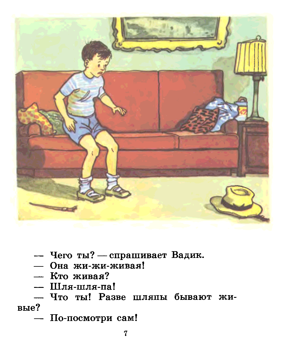 «живая шляпа» — пересказ рассказа н.н. носова для читательского дневника