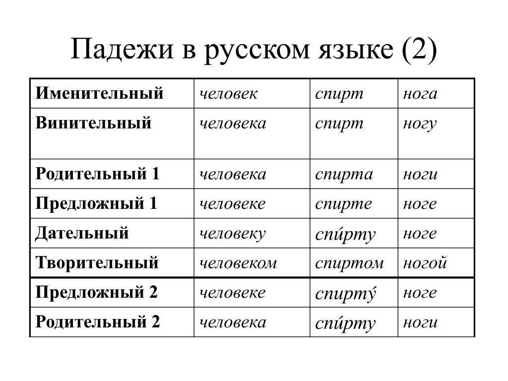 Особенности склонения числительных: определение словоформ