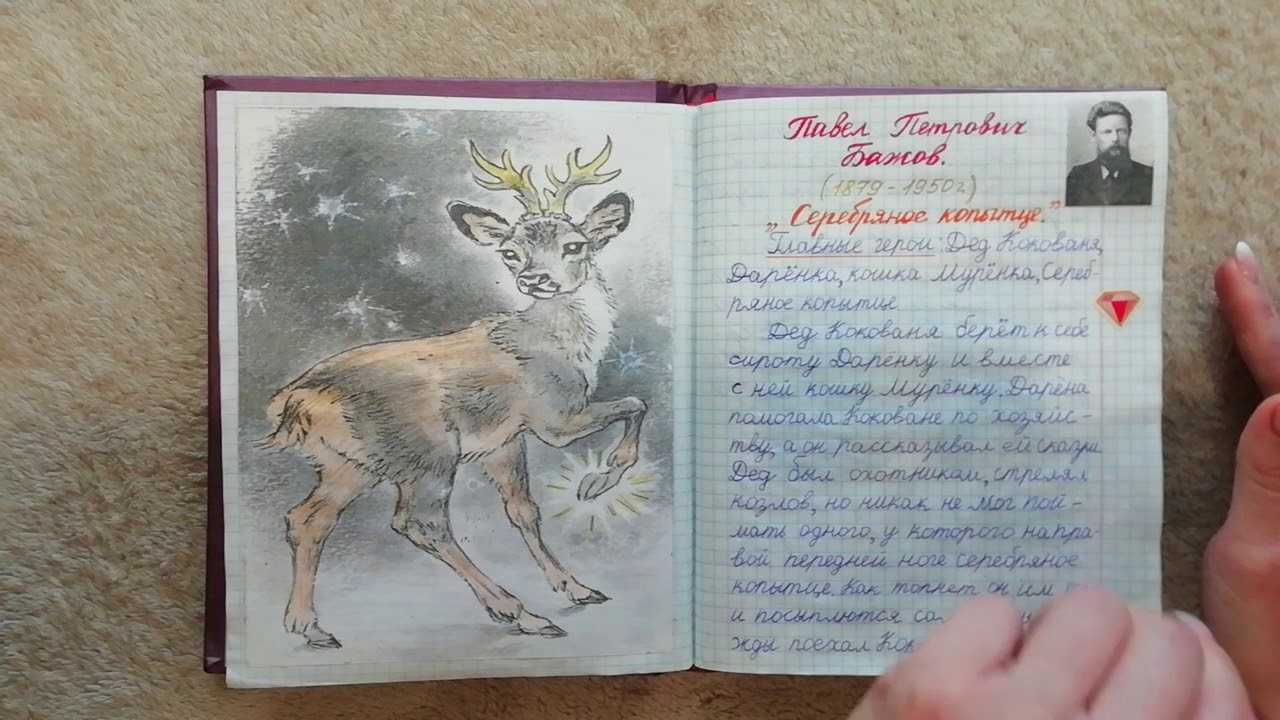 Бажов п. “серебряное копытце” читательский дневник, краткое содержание