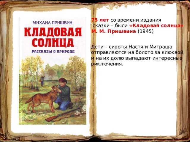 План повести кладовая солнца по главам
