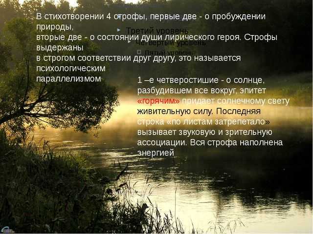 Анализ стихотворения «какая грусть! конец аллеи... » - по русскому языку и литературе