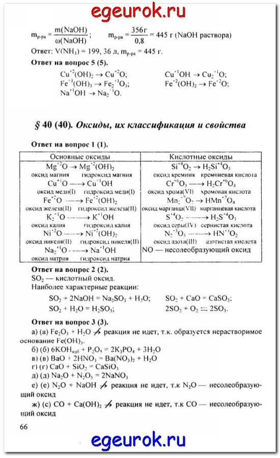 Гдз рф - готовые ответы по химии для 8 класса  о.с. габриелян   дрофа