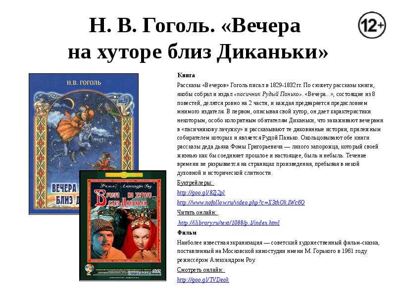 Книга ночь перед рождеством читать онлайн николай гоголь
