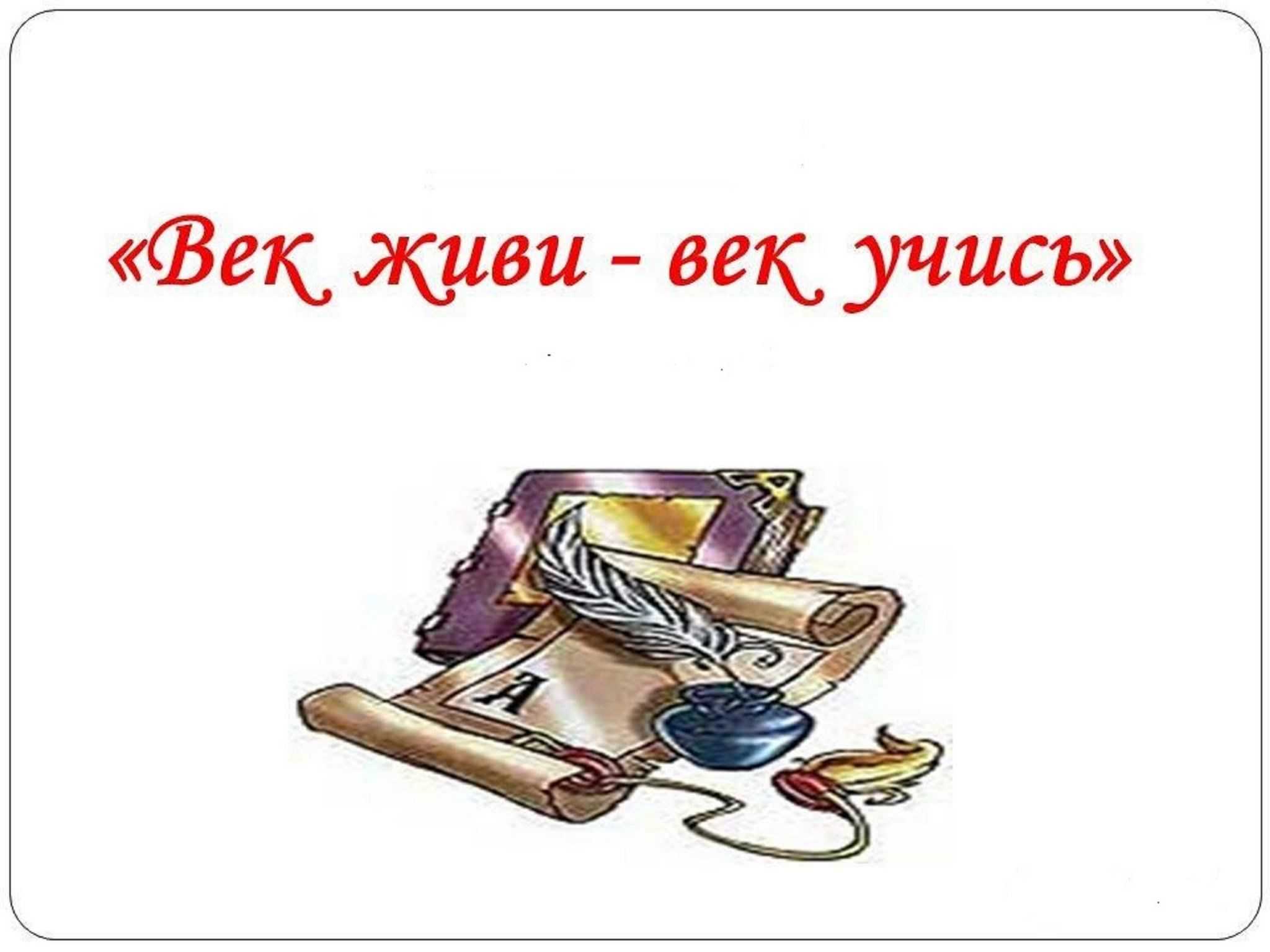 Смысл пословицы "век живи - век учись" | какой смысл
