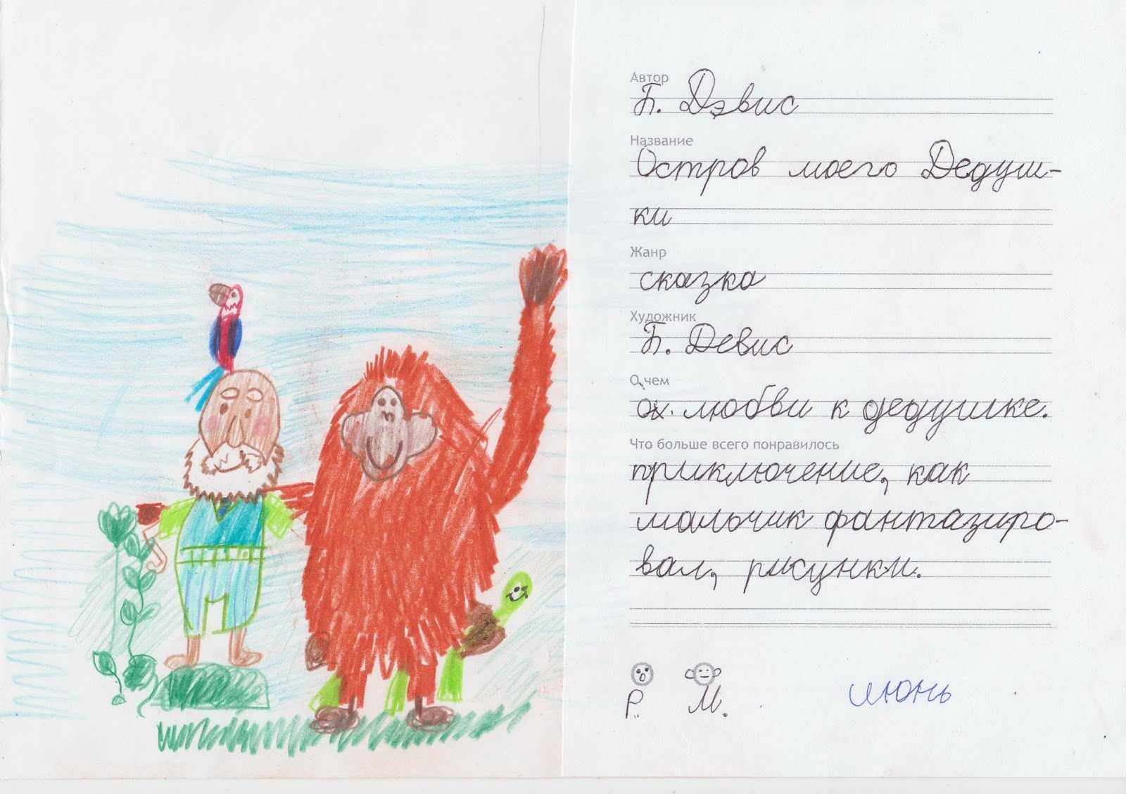 Драгунский в.ю. “что любит мишка” читательский дневник, краткое содержание