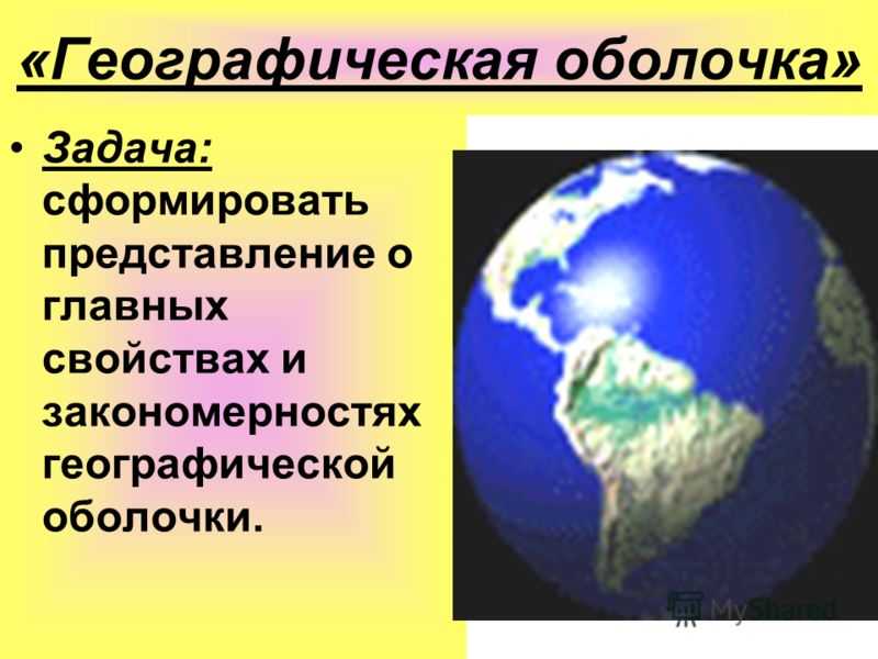 Географическая оболочка